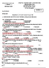 Đề kiểm tra khảo sát chất lượng đầu năm môn Hóa học Lớp 12 - Mã đề 142 - Năm học 2018-2019 - Sở giáo dục và đào tạo Gia Lai (Kèm đáp án)